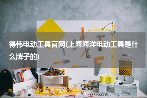 得伟电动工具官网(上海海洋电动工具是什么牌子的)