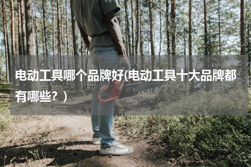 电动工具哪个品牌好(电动工具十大品牌都有哪些？)
