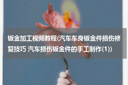 钣金加工视频教程(汽车车身钣金件损伤修复技巧 汽车损伤钣金件的手工制作(1))