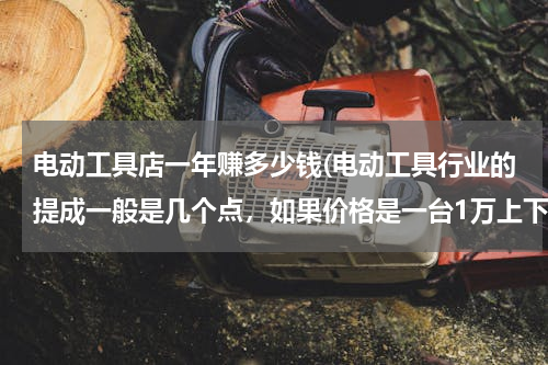 电动工具店一年赚多少钱(电动工具行业的提成一般是几个点，如果价格是一台1万上下的?)