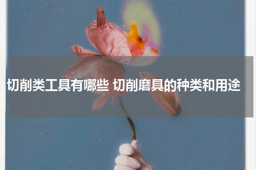 切削类工具有哪些 切削磨具的种类和用途