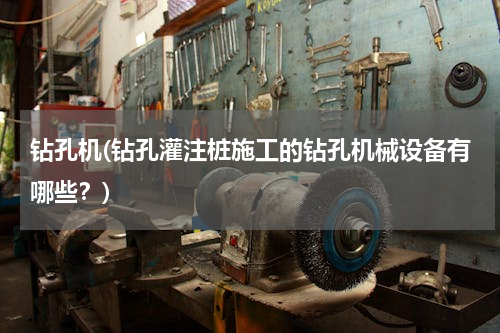 钻孔机(钻孔灌注桩施工的钻孔机械设备有哪些？)