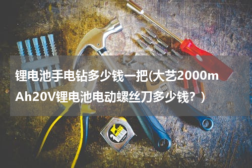 锂电池手电钻多少钱一把(大艺2000mAh20V锂电池电动螺丝刀多少钱？)