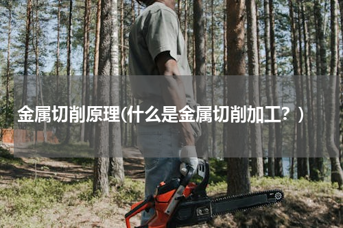 金属切削原理(什么是金属切削加工？)