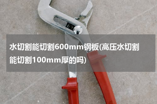 水切割能切割600mm钢板(高压水切割能切割100mm厚的吗)