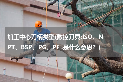 加工中心刀柄类型(数控刀具:ISO、NPT、BSP、PG、PF .是什么意思？)
