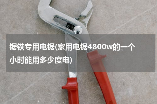 锯铁专用电锯(家用电锯4800w的一个小时能用多少度电)