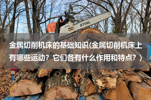 金属切削机床的基础知识(金属切削机床上有哪些运动？它们各有什么作用和特点？)