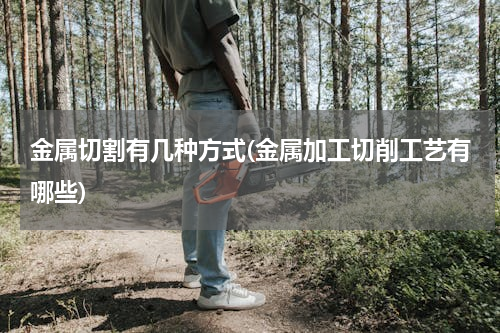 金属切割有几种方式(金属加工切削工艺有哪些)