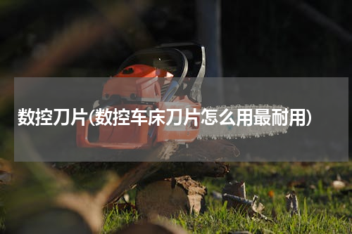 数控刀片(数控车床刀片怎么用最耐用)