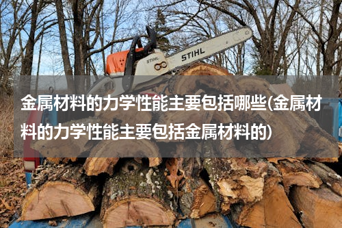 金属材料的力学性能主要包括哪些(金属材料的力学性能主要包括金属材料的)