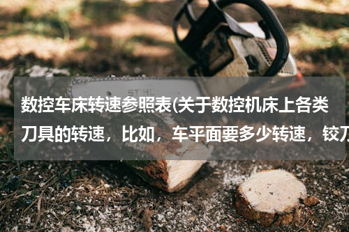 数控车床转速参照表(关于数控机床上各类刀具的转速，比如，车平面要多少转速，铰刀要多少转速，请指点，谢谢。？)
