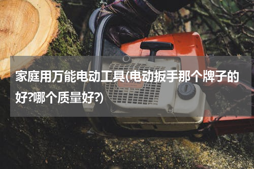 家庭用万能电动工具(电动扳手那个牌子的好?哪个质量好?)