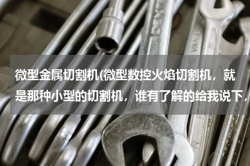 微型金属切割机(微型数控火焰切割机，就是那种小型的切割机，谁有了解的给我说下，谢谢！)