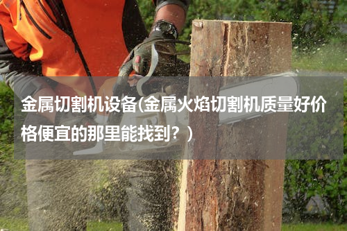 金属切割机设备(金属火焰切割机质量好价格便宜的那里能找到？)