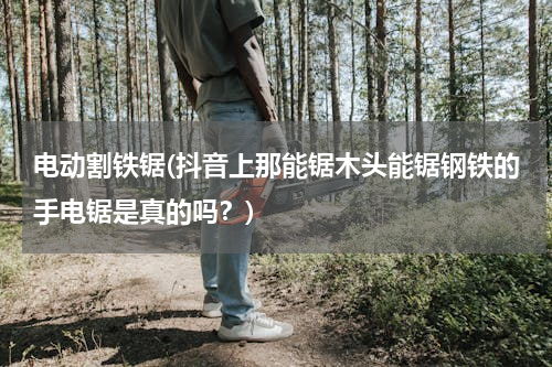 电动割铁锯(抖音上那能锯木头能锯钢铁的手电锯是真的吗？)