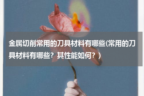 金属切削常用的刀具材料有哪些(常用的刀具材料有哪些？其性能如何？)