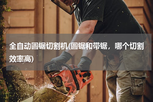 全自动圆锯切割机(圆锯和带锯，哪个切割效率高)